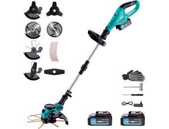 Accu Grastrimmer met 3-in-1 functie - 34% Korting!