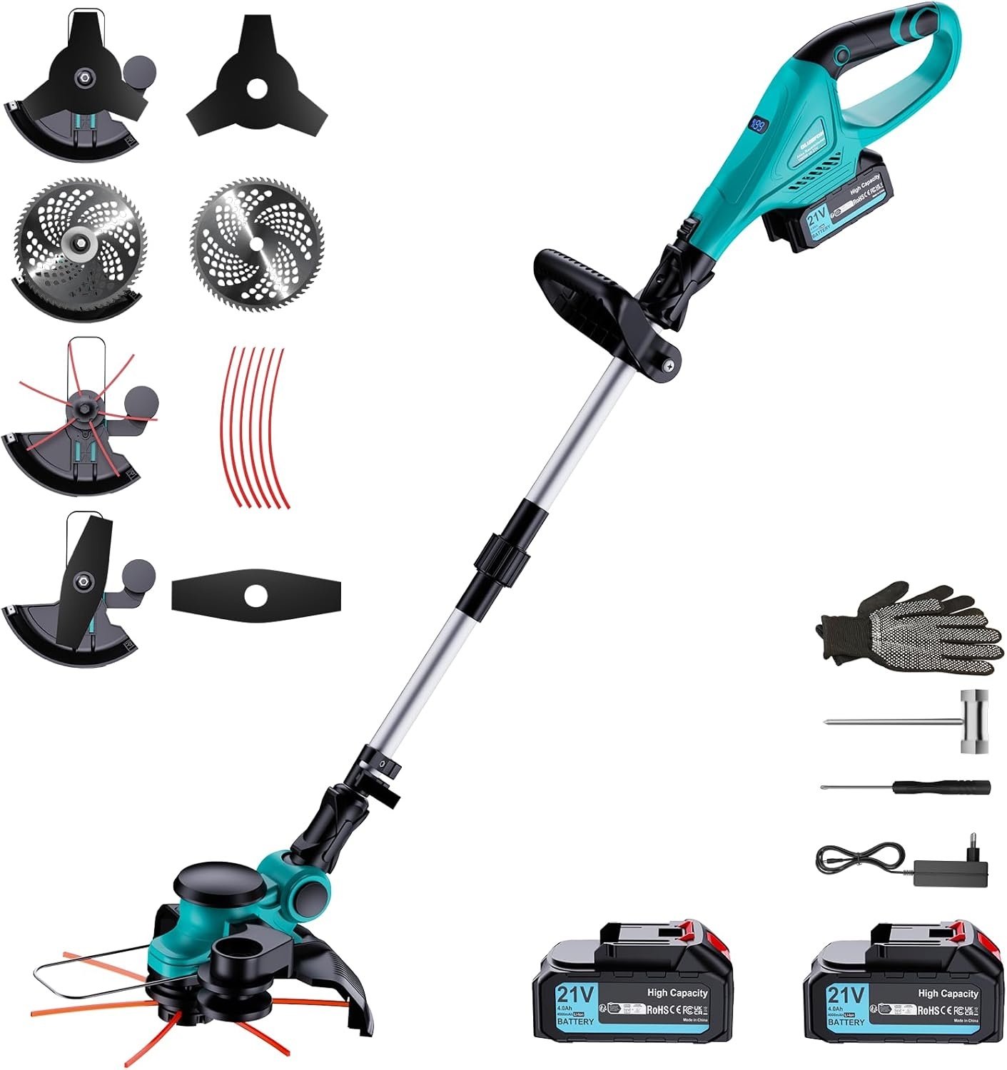 Accu Grastrimmer met 3-in-1 functie - 34% Korting!