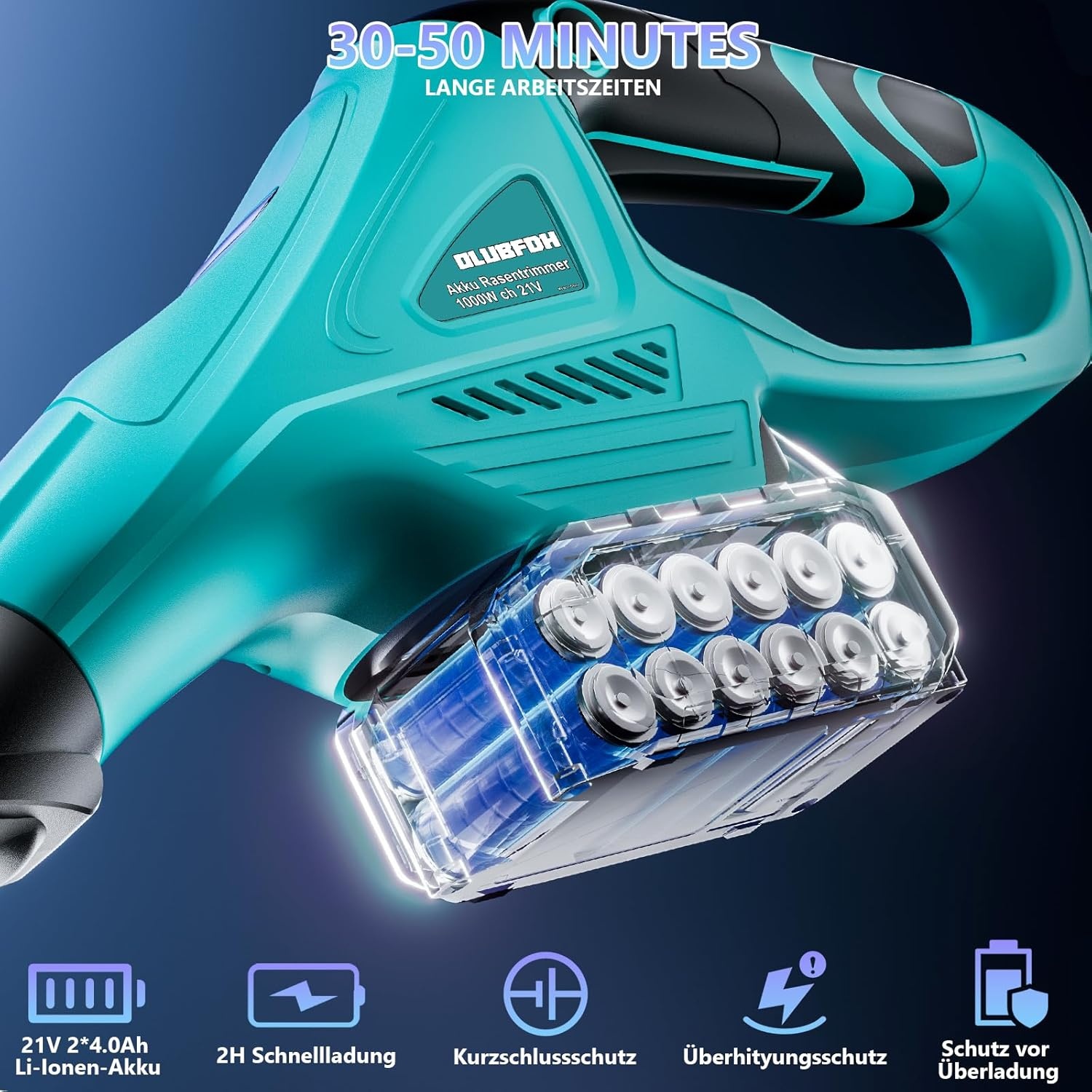 Accu Grastrimmer met 3-in-1 functie - 34% Korting!