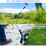 Accu Grastrimmer met 3-in-1 functie - 34% Korting!