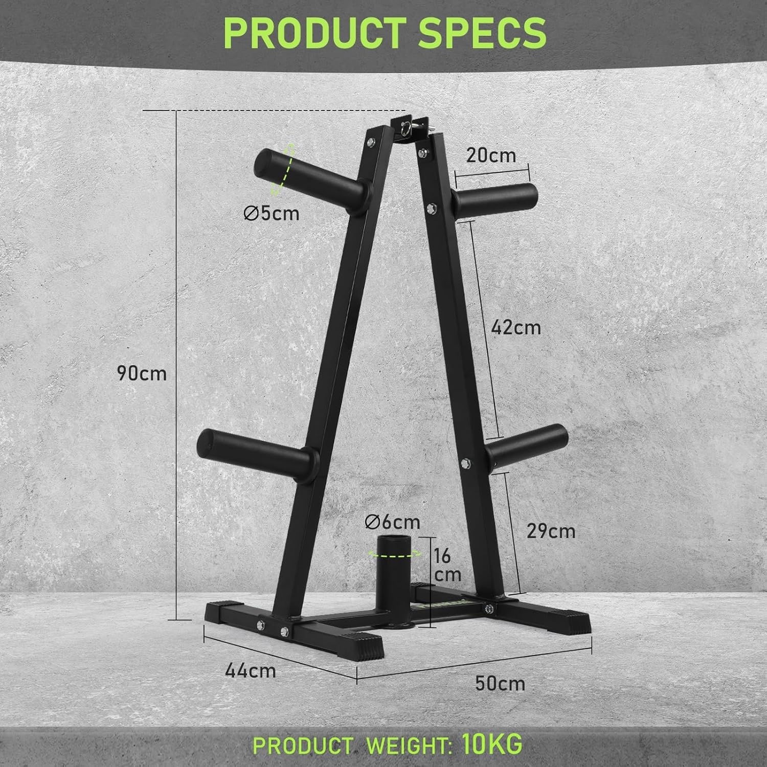 PhysKcal Halterblokken Rek: 34% Korting!