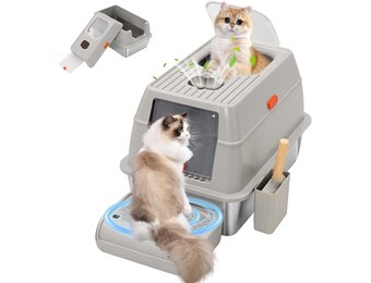 Roestvrij Staal Kattenbak - 29% Korting!