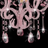 VidaXL Plafondlamp Roze met Kralen - 33% Korting