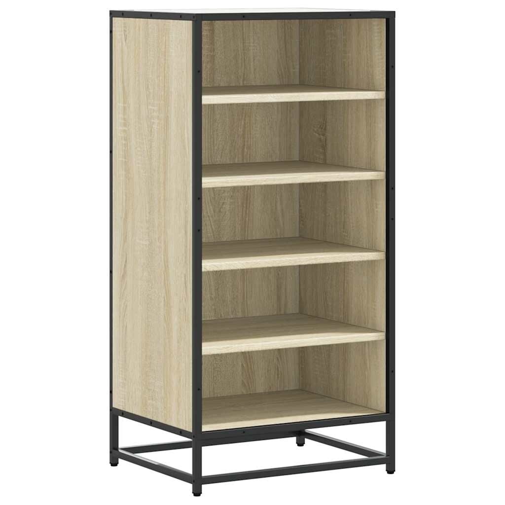 vidaXL Schoenenrek 48x38x97,5 cm - Sonoma Eiken - 53% Korting