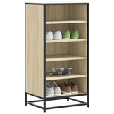 vidaXL Schoenenrek 48x38x97,5 cm - Sonoma Eiken - 53% Korting
