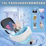 Mini Wasmachine 13L Opvouwbaar - Blauw - 53% Korting!