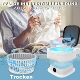 Mini Wasmachine 13L Opvouwbaar - Blauw - 53% Korting!