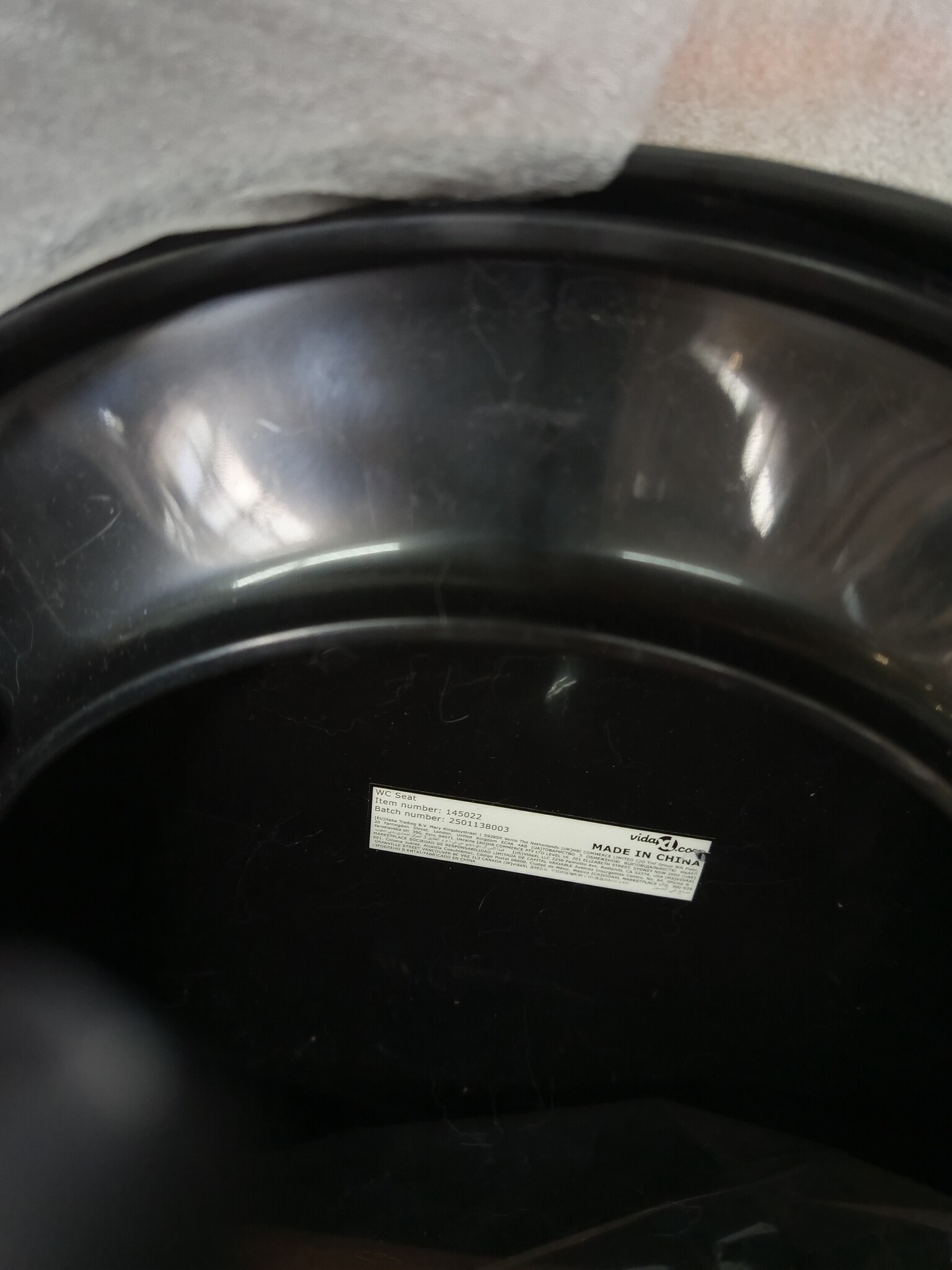 VidaXL Toiletbril Soft-Close Zwart - 51% Korting