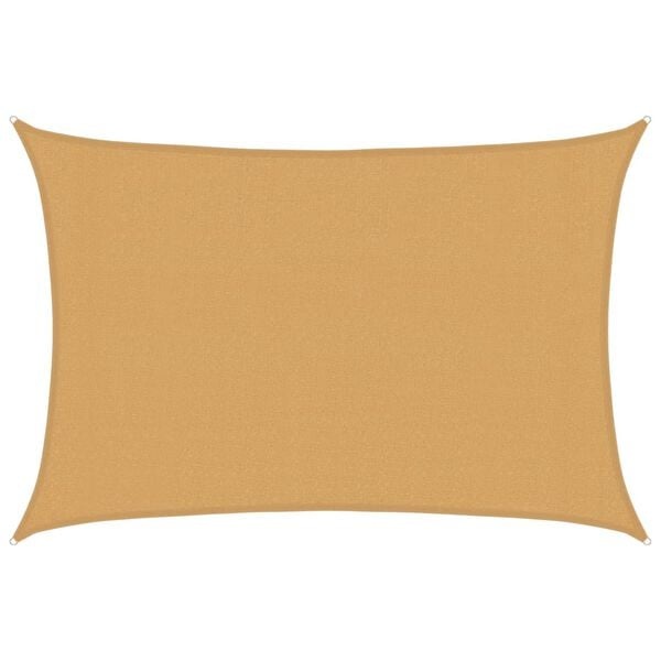 vidaXL Zonnezeil 3x5m Zandkleurig - 33% Korting!