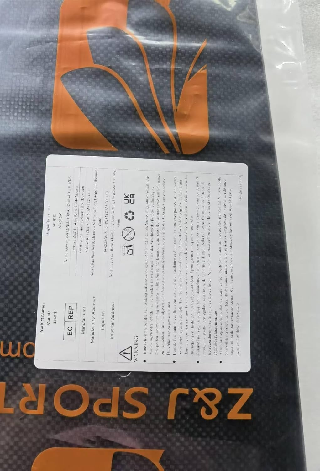 Z&J Sport Drakenboot peddel koolstofvezel - 35% Korting