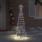 vidaXL LED Kerstboom 250 cm Multikleur - 36% Korting!