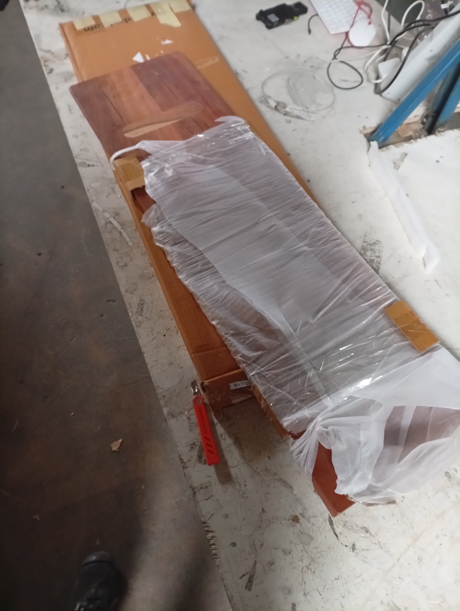 vidaXL Acaciahouten Wandschap (100cm) - 62% Korting!