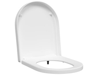 vidaXL Toiletzitting Wit 48x36.5x4.5cm - 56% Korting!