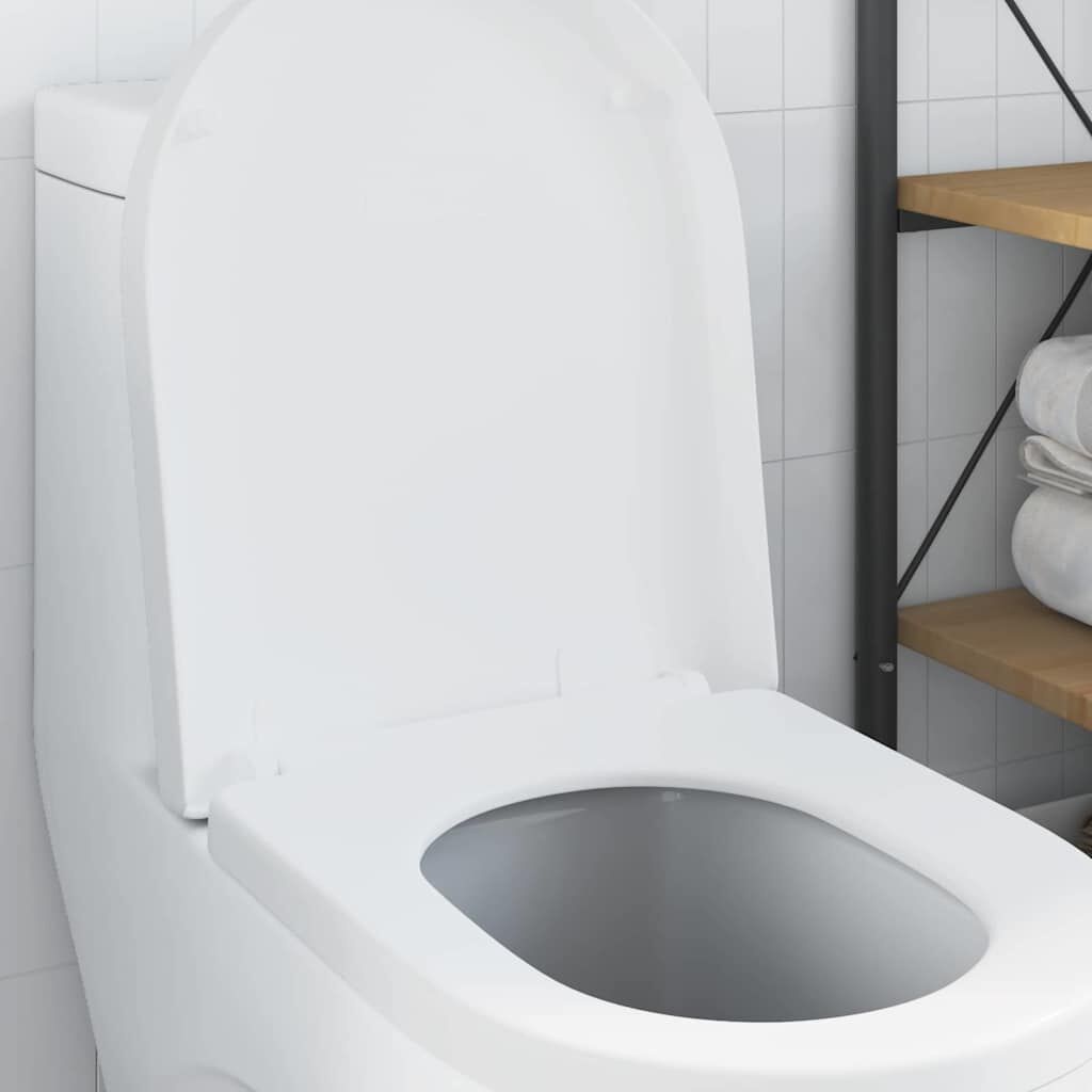 vidaXL Toiletzitting Wit 48x36.5x4.5cm - 56% Korting!