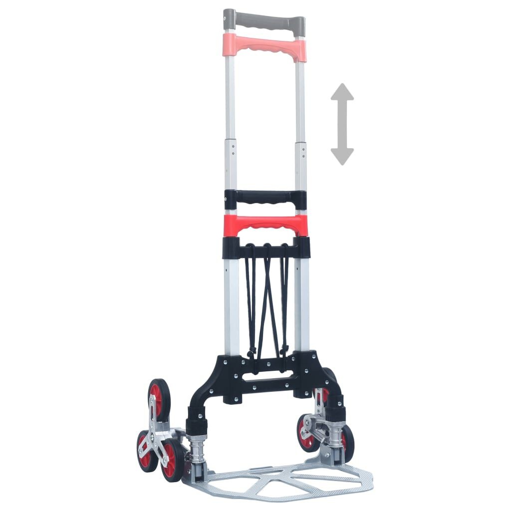 vidaXL Traptrolley Inklapbaar - 70kg Aluminium - Nu met 61% Korting!