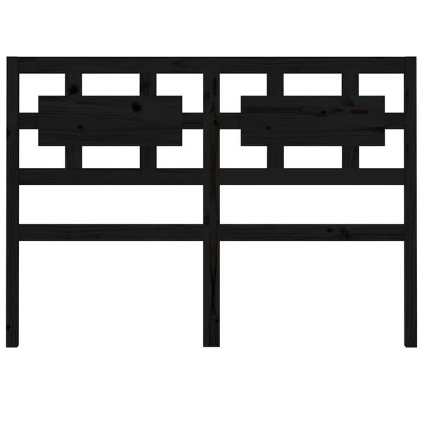 VidaXL Hoofdbord Grenenhout Zwart - 59% Korting!