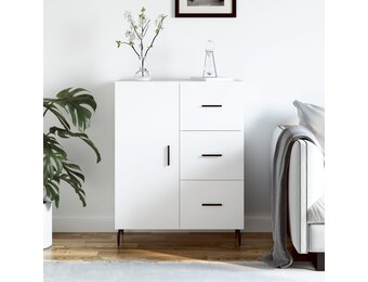 vidaXL Dressoir wit - 69,5x34x90 cm - 54% Korting