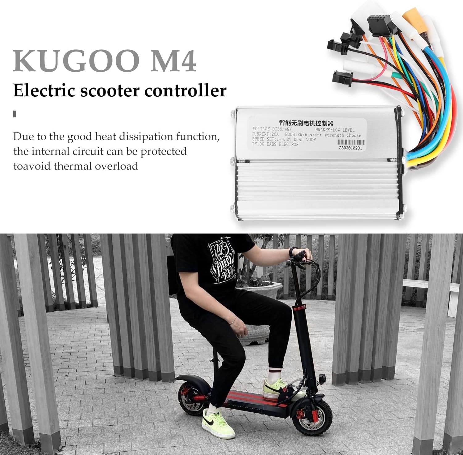 Scooter Controller 48V 20A Kugoo M4/M4 PRO (28% Korting)