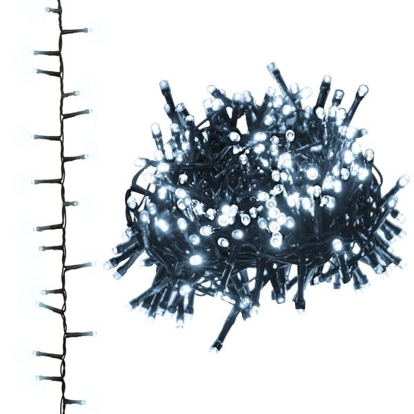 vidaXL Lichtslinger 65m 3000 LED's Koudwit - 61% Korting