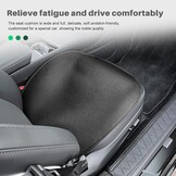 Stoelhoezen voor Tesla Model 3 2024 (Voor en Achter) - Zwart, Zijde, Antislip, Ademend