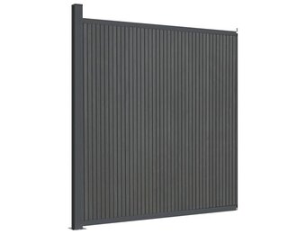 vidaXL Schuttingpaneel HKC Grijs (173x186 cm) - 58% Korting!