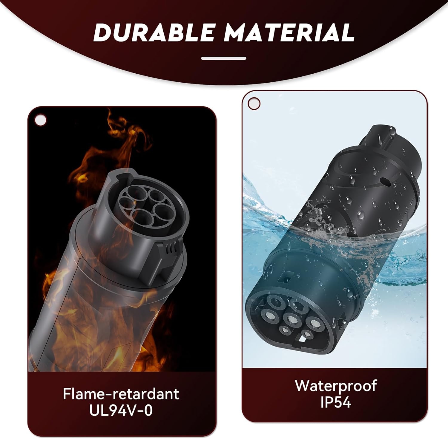 Oplaadadapter type 1 naar type 2,16a naar 32a type 2