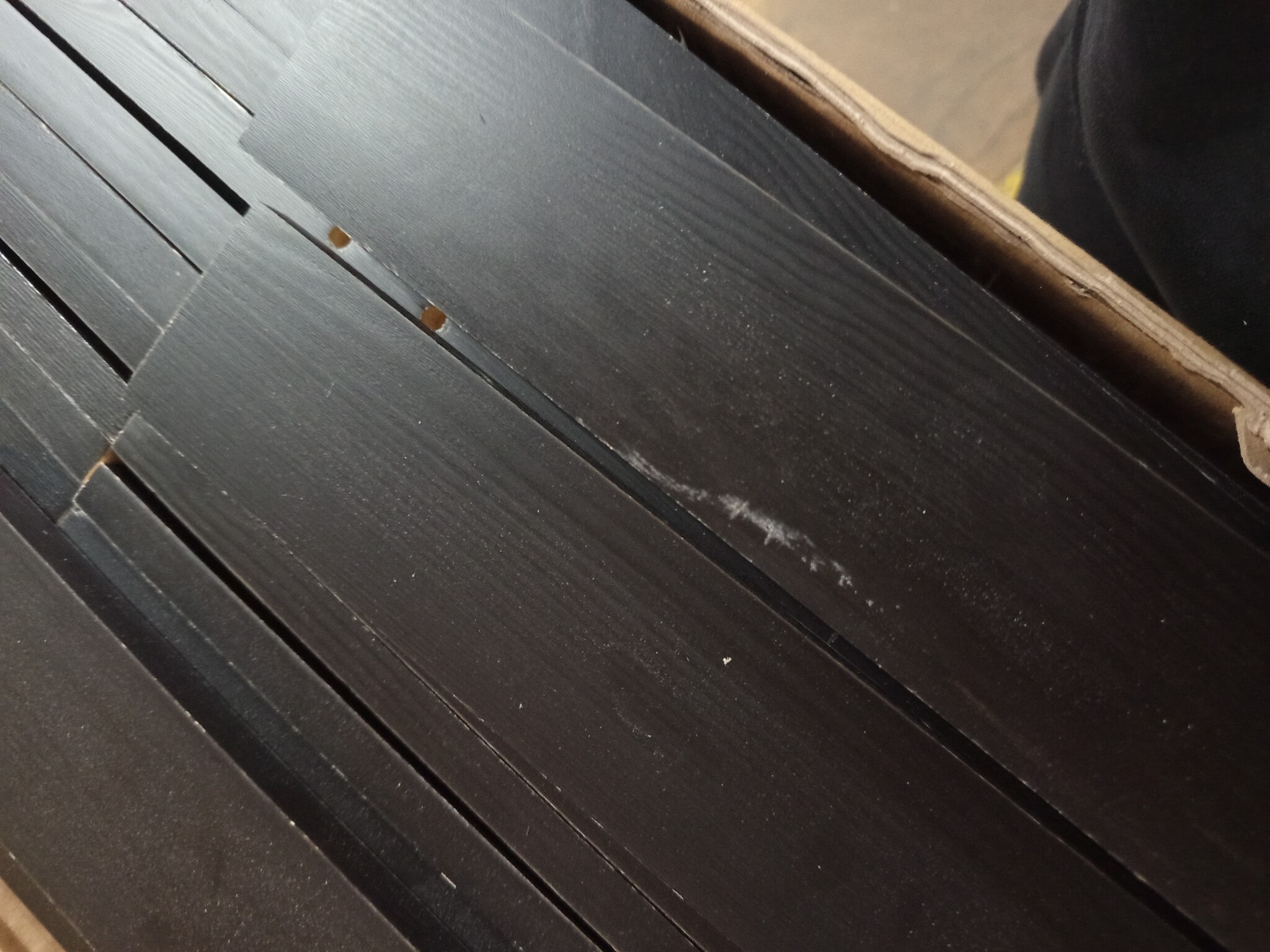 VidaXL Hoofdbord Grenenhout Zwart - 68% Korting!