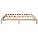 vidaXL Bedframe zonder matras massief grenenhout 180x200 cm