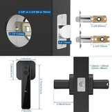 FITNATE Smart deurslot met vingerafdruk voor thuis