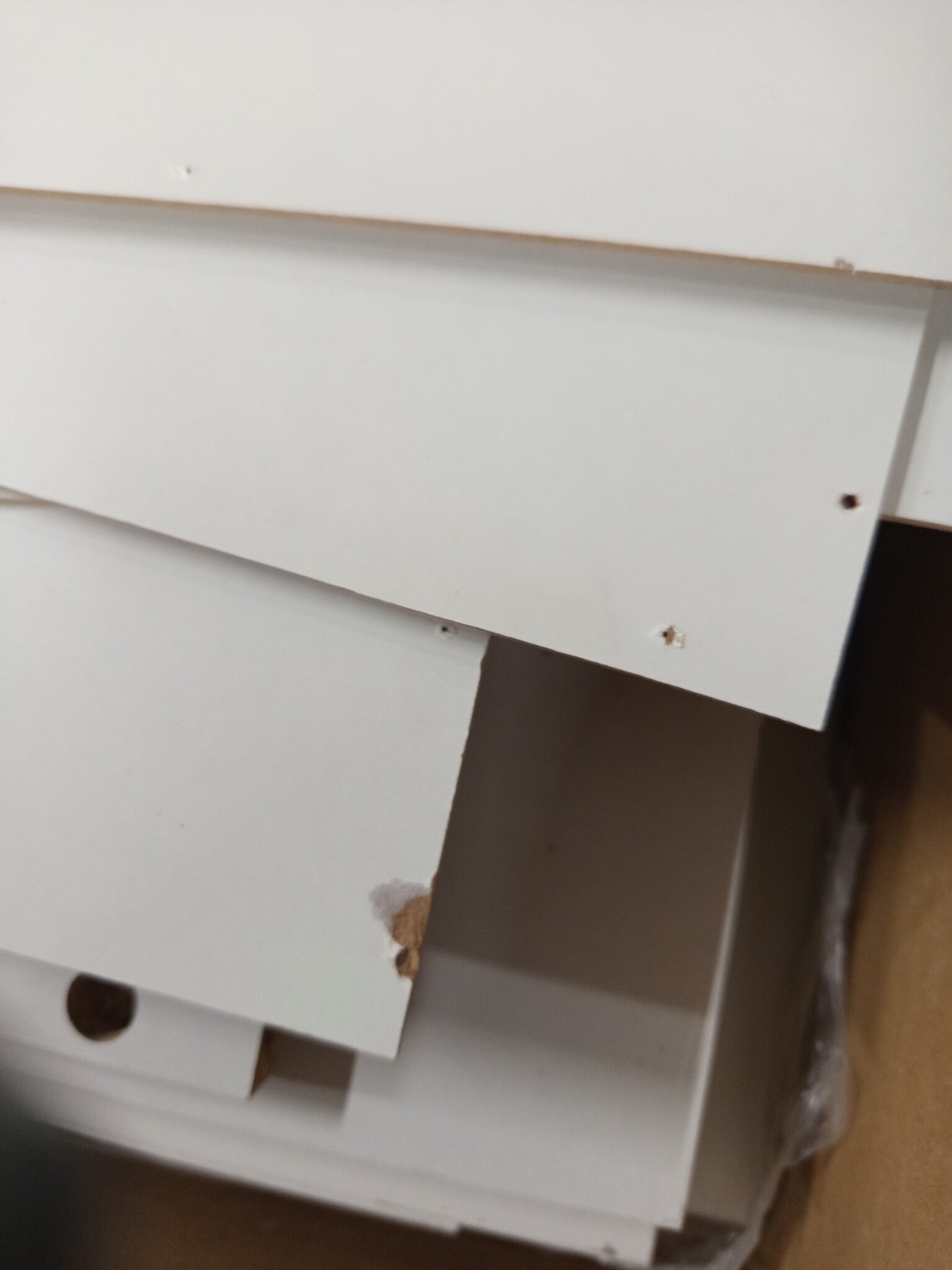 vidaXL Dressoir 60x39x80 cm bewerkt hout wit