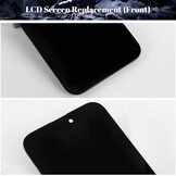 TFT Voor iPhone 14 Pro Max LCD Vervanging Screen Voor iPhone 14 Pro Max Display Voor iPhone 14 Pro Max A2894, A2893, A2895 Digitizer Display Touch Sensor Montage Reparatie Kits Zonder Frame (Zwart)