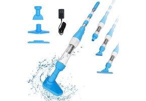 Draadloze Zwembadreiniger met 56% Korting - Blauw