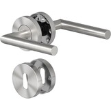RVS Deurkruk Set Binnendeuren - Zilver - 37% Korting!