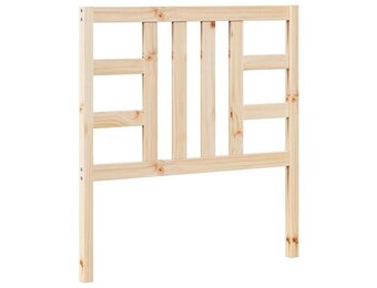 vidaXL Hoofdbord Grenenhout (96x4x100 cm) - 57% Korting!