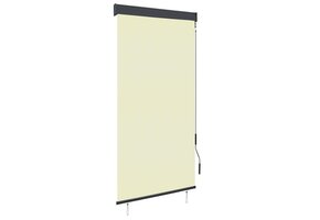 vidaXL Rolgordijn Buiten Crème 100x250cm - 46% Korting