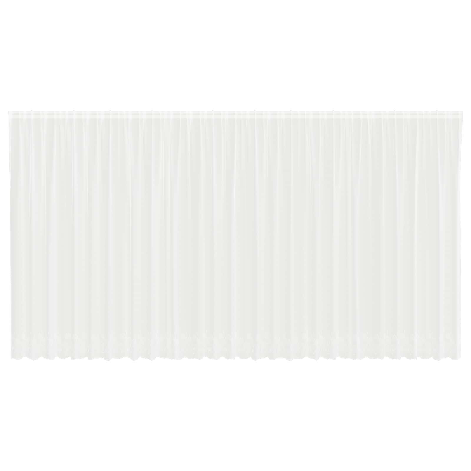 vidaXL Transparante Gordijnen Wit - 33% Korting!