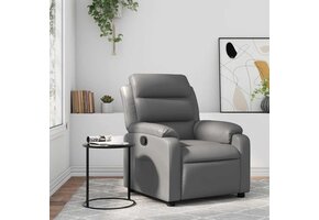 VidaXL Fauteuil Kunstleer Grijs - 57% Korting