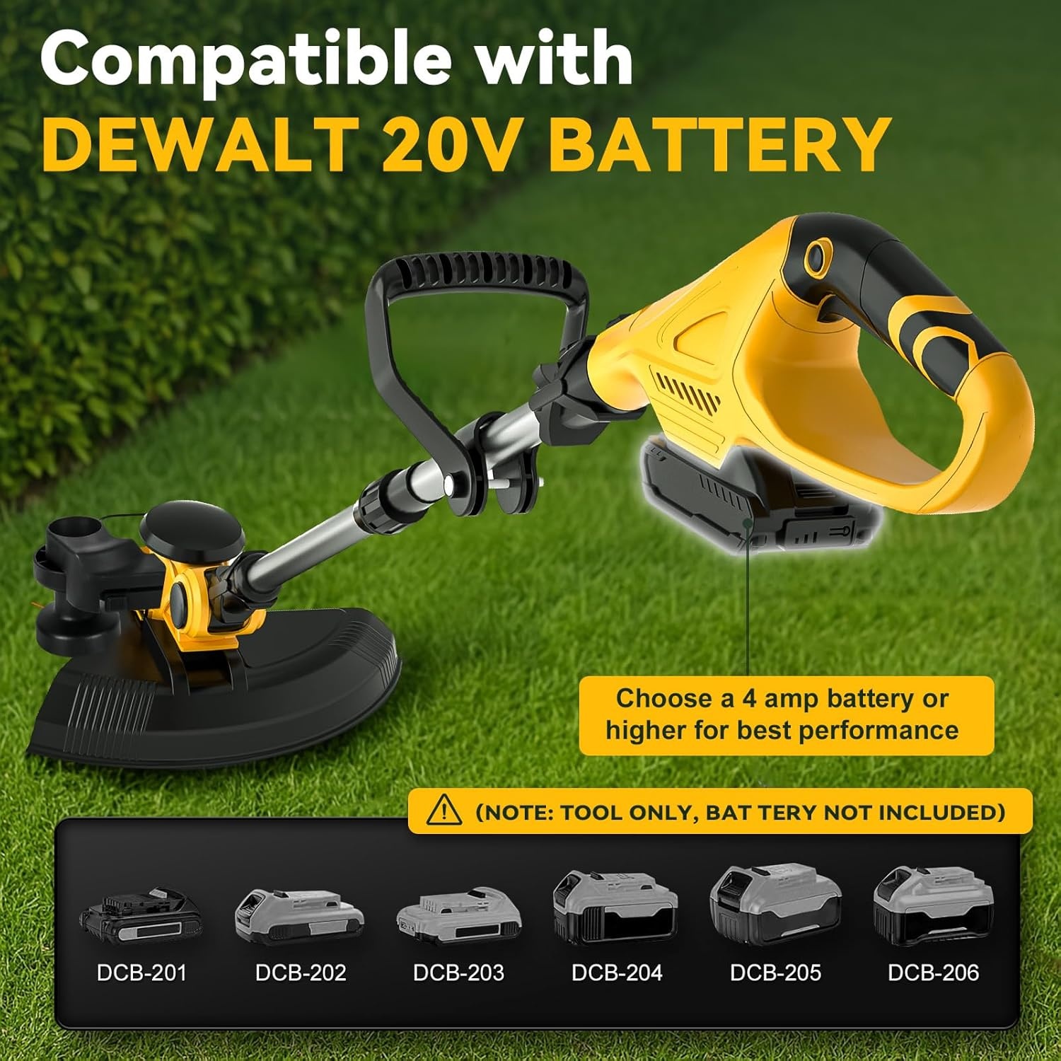 Geretourneerde Grastrimmer (Dewalt 20V compatibel) - 59% Korting