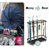 Bimiti IJzeren Paraplubak - Hoekmodel Zwart met Korting!