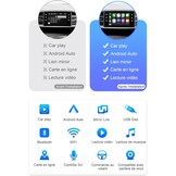 ISUDAR Draadloze CarPlay Kit Peugeot/Citroen met 30% Korting