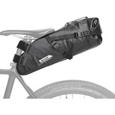 Rhinowalk Waterdichte Zadeltas - 1.5-13L - Zwart - 29% Korting!