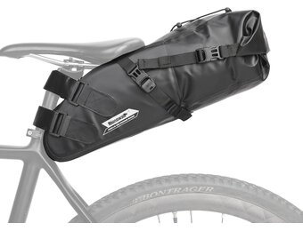 Rhinowalk Waterdichte Zadeltas - 1.5-13L - Zwart - 29% Korting!