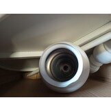 Metalen Ronde Bijzettafel Wit - 52% Korting!