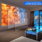 Mini Projector 1080p WiFi Bluetooth - 29% Korting