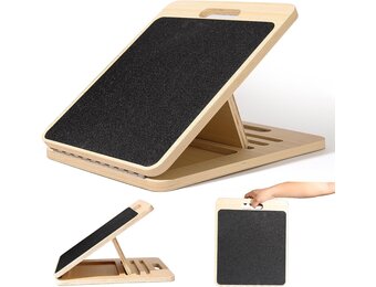 Houten Balance Board - 28% Korting - Evenwichtstraining & Kuitstretcher