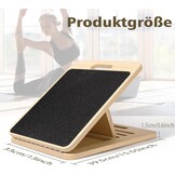 Houten Balance Board - 28% Korting - Evenwichtstraining & Kuitstretcher
