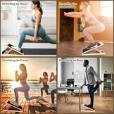 Houten Balance Board - 28% Korting - Evenwichtstraining & Kuitstretcher