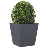 vidaXL Plantenbak Staal Antraciet (40x40x40cm) - 33% Korting