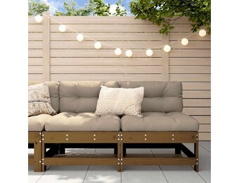 vidaXL Middenbanken met Kussens: 54% Korting (2 st.)