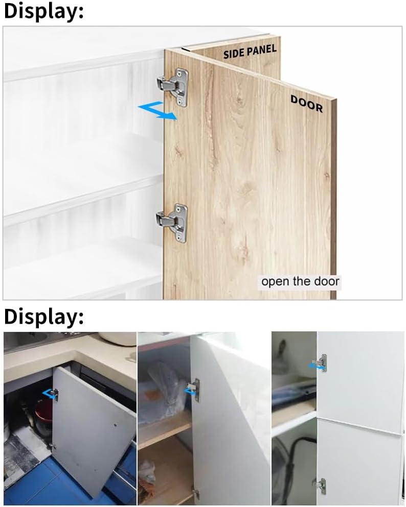 AOLISHENG 90° Kastscharnieren - Zachte Sluiting (26% Korting)